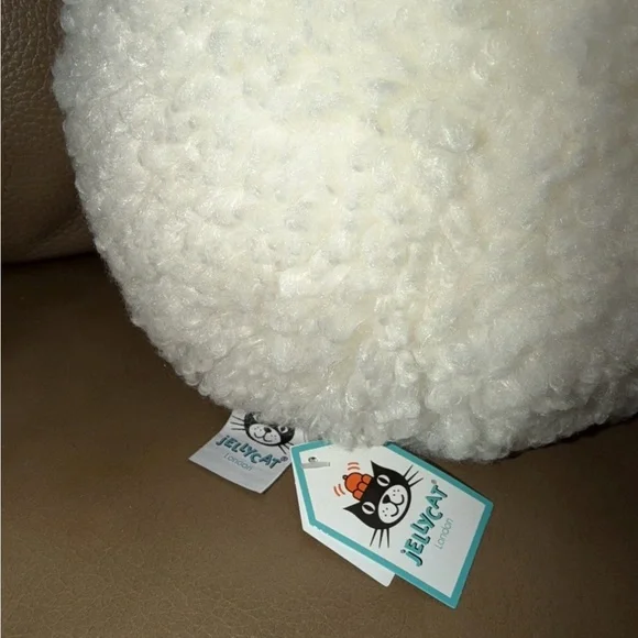 NWT Jellycat Apollo 10 Fluffy Plush White Owl Stuffed Animal Toy Bird